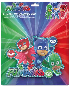 EL Lampe sticker Pyjamasque